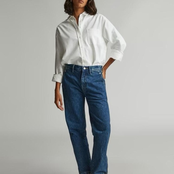 NWT Everlane Utility Cinched Jeans - Picture 2 of 9